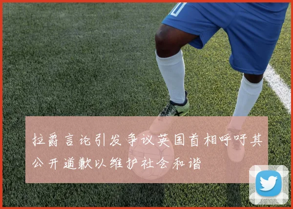 拉爵言论引发争议英国首相呼吁其公开道歉以维护社会和谐